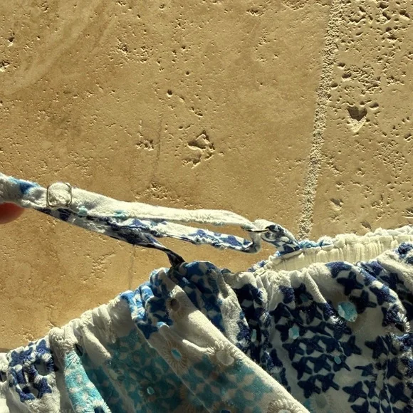 Fábula (by Farm Rio) Floral Blue Kids Matching Set - Picture 7 of 7